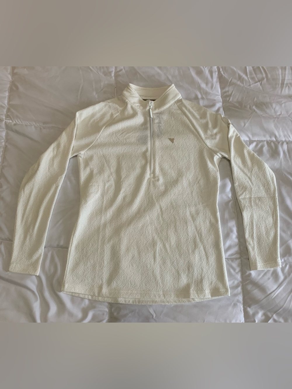 New Macade Quarter Zip Women's Sweater Size XS (colour-cloud white)